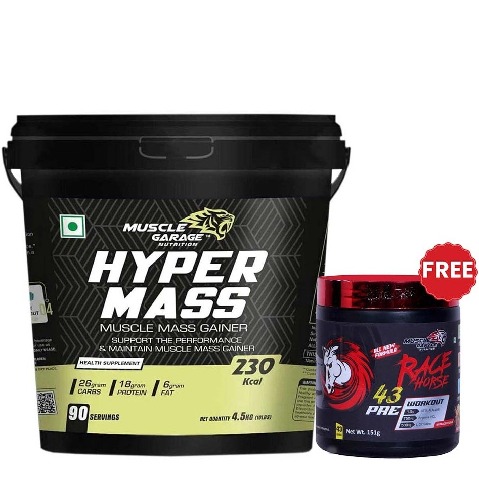 Muscle Garage Hyper Mass Gainer,  9.92 lb  Chocolate 