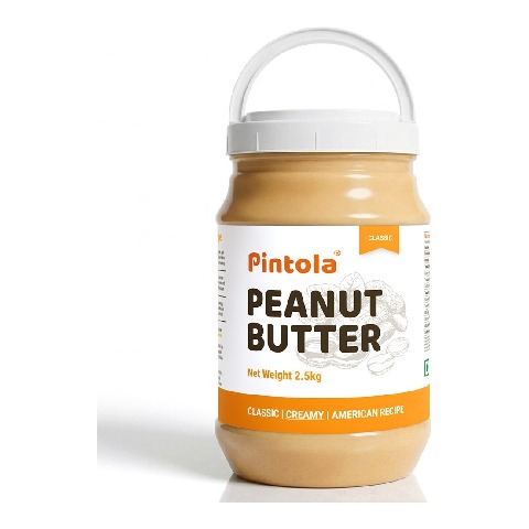 1 - Pintola Classic Peanut Butter,  2.5 kg  Creamy 