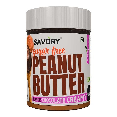 1 - Savory Sugar Free Peanut Butter,  200 g  Chocolate Creamy 