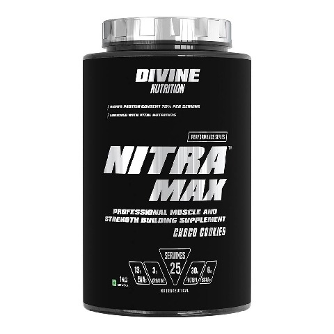 2 - Divine Nutrition Performance Series Nitramax,  2.2 lb  Choco Cookies 