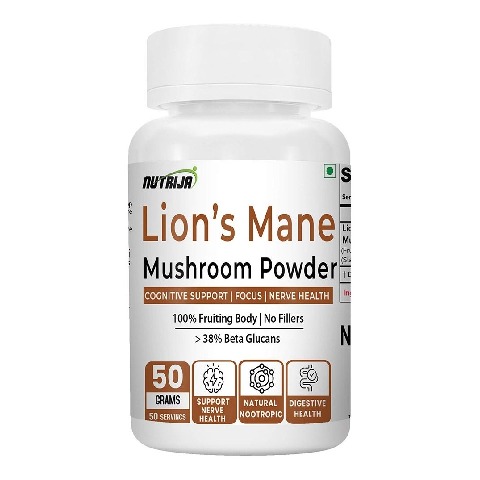 1 - NutriJa Lion's Mane Mushroom Powder,  50 g 