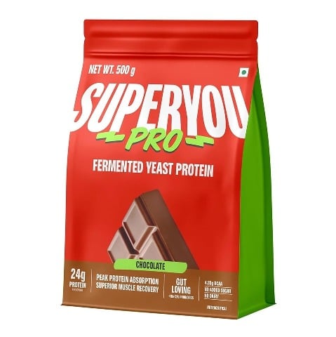 1 - Superyou Pro Fermented Yeast Protein,  1.1 lb  Chocolate 