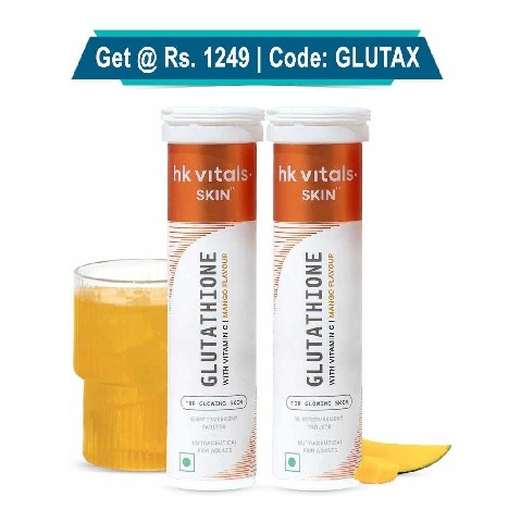 HealthKart HK Vitals Glutathione Effervescent,  Mango  30 tablet(s) 