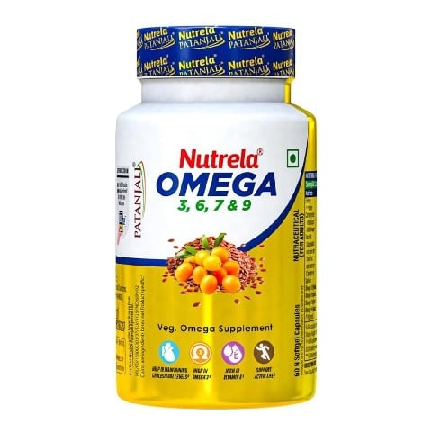 1 - Nutrela Organic Omega 3 6 7 9, 60 veggie capsule(s)