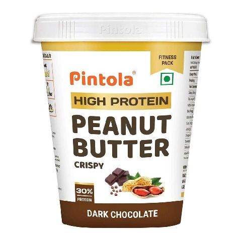 1 - Pintola High Protein Peanut Butter, 1 kg Dark Chocolate Crispy