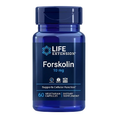 1 - Life Extension Forskolin 10mg, 60 veggie capsule(s) Unflavoured