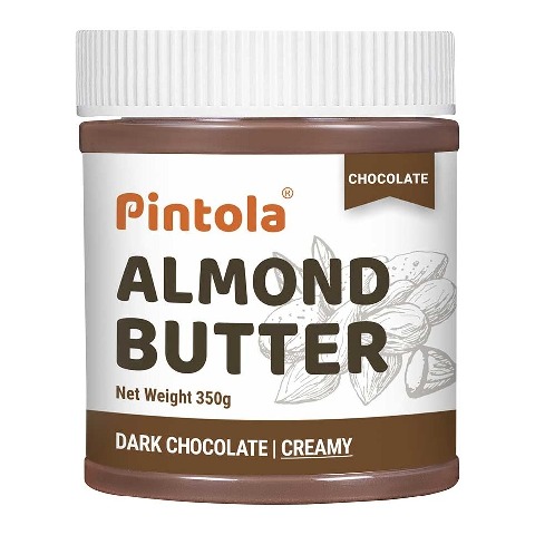 1 - Pintola Dark Chocolate Almond Butter, Creamy 0.350 kg