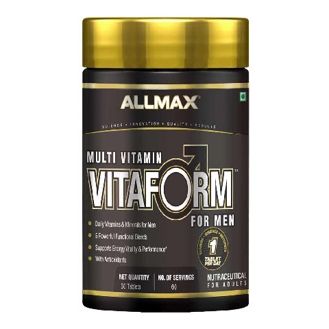 1 - Allmax Vitaform for Men,  60 tablet(s)  Unflavoured 
