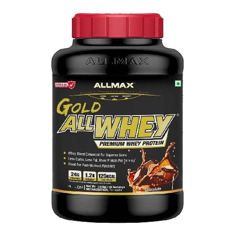 1 - Allmax Gold Allwhey Premium Whey Protein,  4 lb  Chocolate 