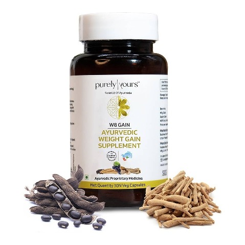1 - Purely Yours Ayurvedic Weight Gainer,  60 capsules 