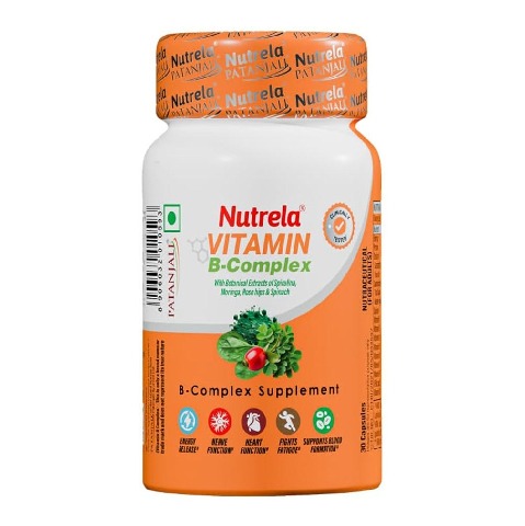 1 - Nutrela Daily Energy,  30 capsules  Unflavoured 