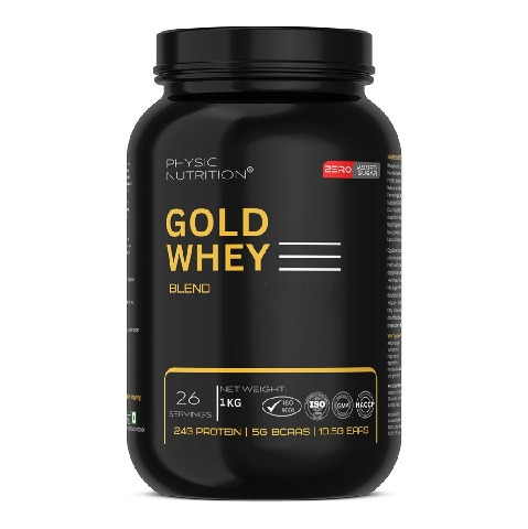 1 - Physic Nutrition Gold Whey Protein Blend,  2.2 lb  Kesar Kulfi 