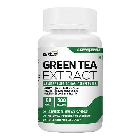 1 - NutriJa Green Tea Extract,  60 capsules  Unflavoured 