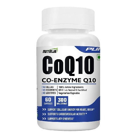 1 - NutriJa CoQ10 (Coenzyme Q10) 300mg,  60 capsules 