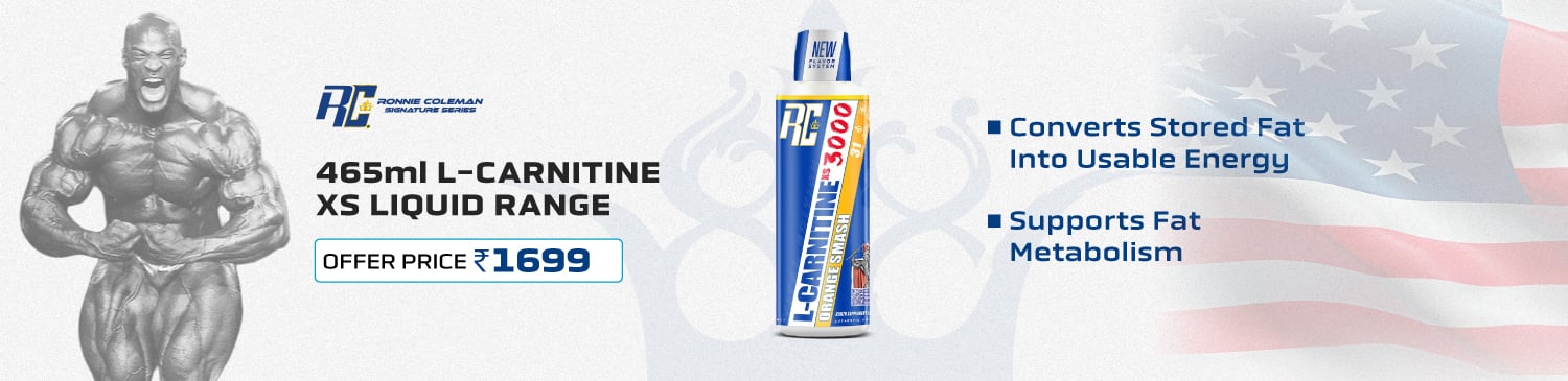 Ronnie Coleman L-Carnitine XS 3000 mg Liquid, 465 ml Range | Get @ 1699