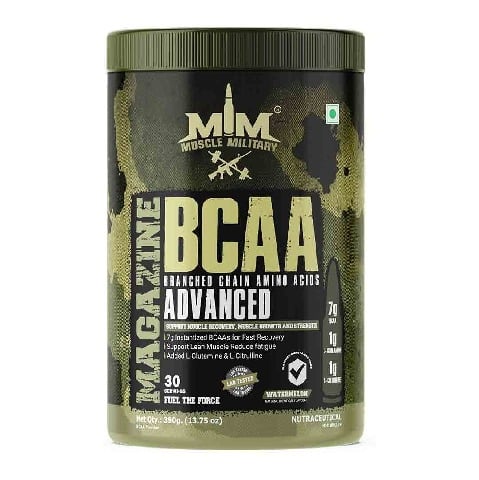 1 - Muscle Military BCAA Advanced,  0.86 lb  30 Servings  Watermelon 