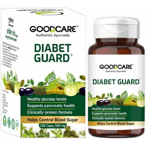 1 - Goodcare Diabet Guard 500 mg,  120 capsules 