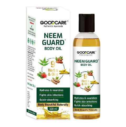 1 - Goodcare Neem Guard Body Oil,  100 ml  for All Skin Types 