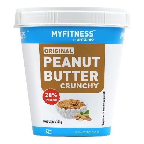 1 - Myfitness by brnd.me Original Peanut Butter,  0.510 kg  Crunchy 