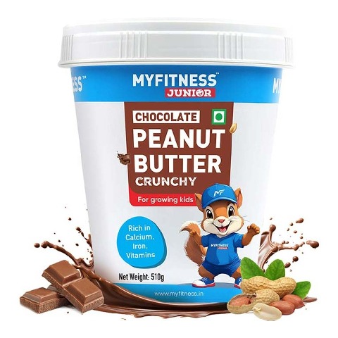 Myfitness by brnd.me Chocolate Peanut Butter Junior, 510 g Crunchy