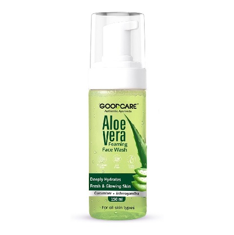 1 - Goodcare Aloe Vera Foaming Face Wash,  150 ml  for All Skin Types 