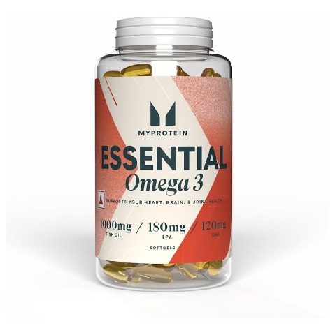 1 - Myprotein Essential Omega-3,  90 softgels 