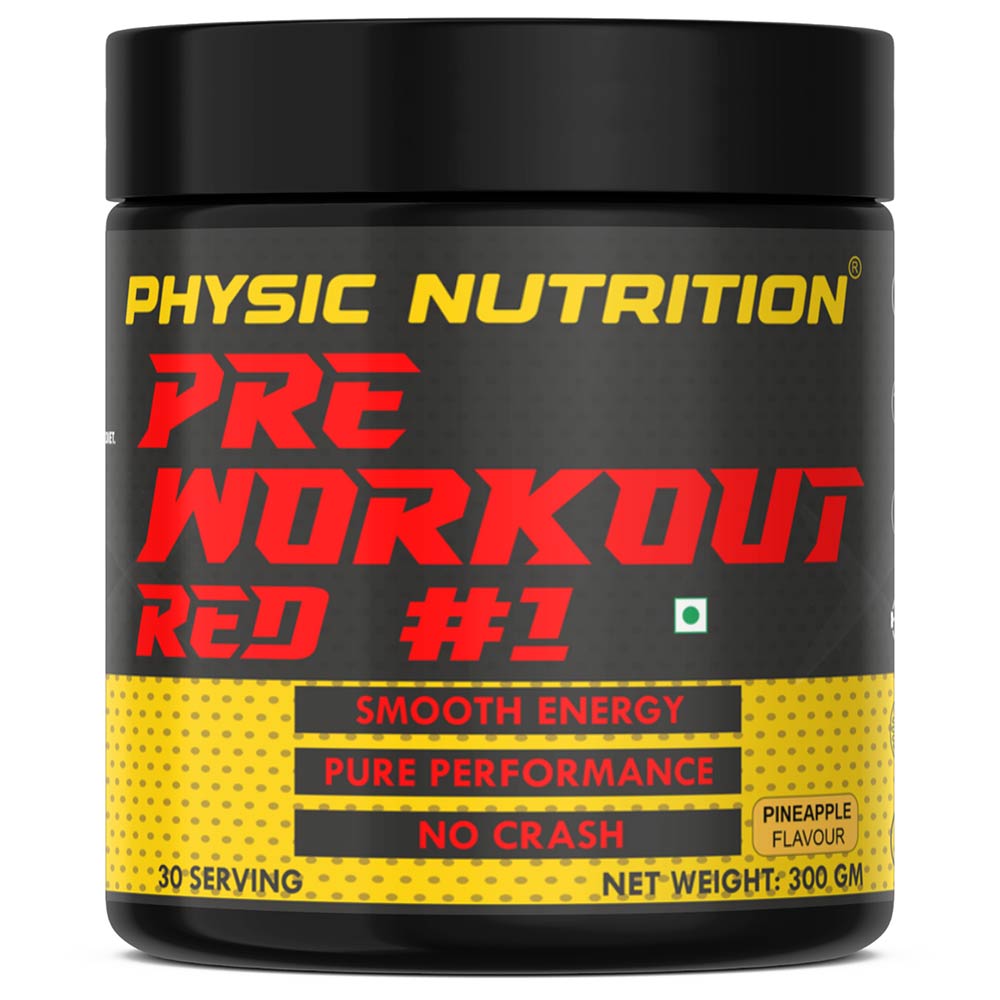 Physic Nutrition Pre-Workout Red #1, 0.66 lb Pineapple-picture-37