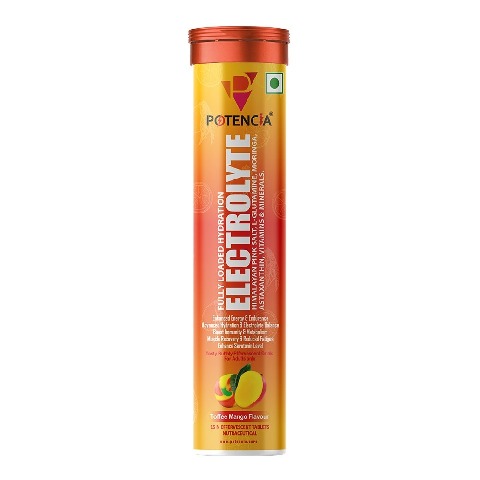 1 - Potencia Electrolyte Effervescent, 15 tablet(s) Toffee Mango