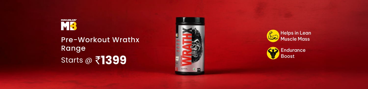 MB Pre-Workout Wrathx Range | Starts @ 1399