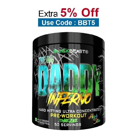 BLACK BEAST The Big Daddy Inferno Pre-Workout,  0.66 lb  Zombie Juice 