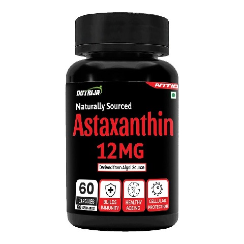 1 - NutriJa Astaxanthin 12mg,  60 capsules 