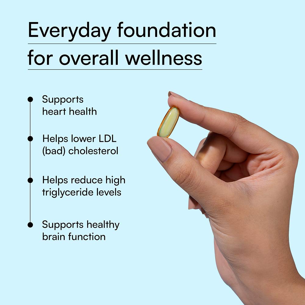 6 - HK Vitals Fish Oil 1000mg with 180mg EPA and 120mg DHA,  60 capsules