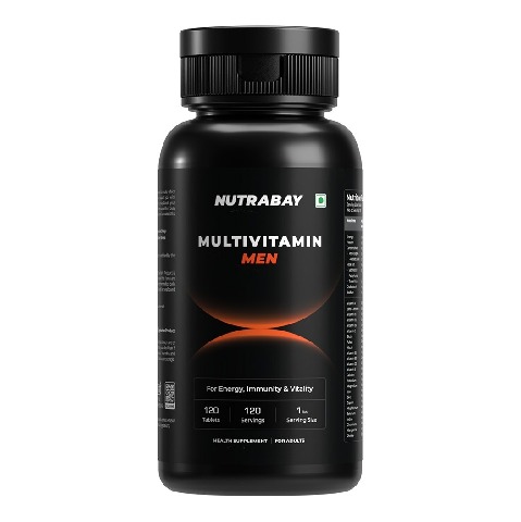 1 - Nutrabay Pro Active Multivitamin Men,  120 tablet(s)  Unflavoured 