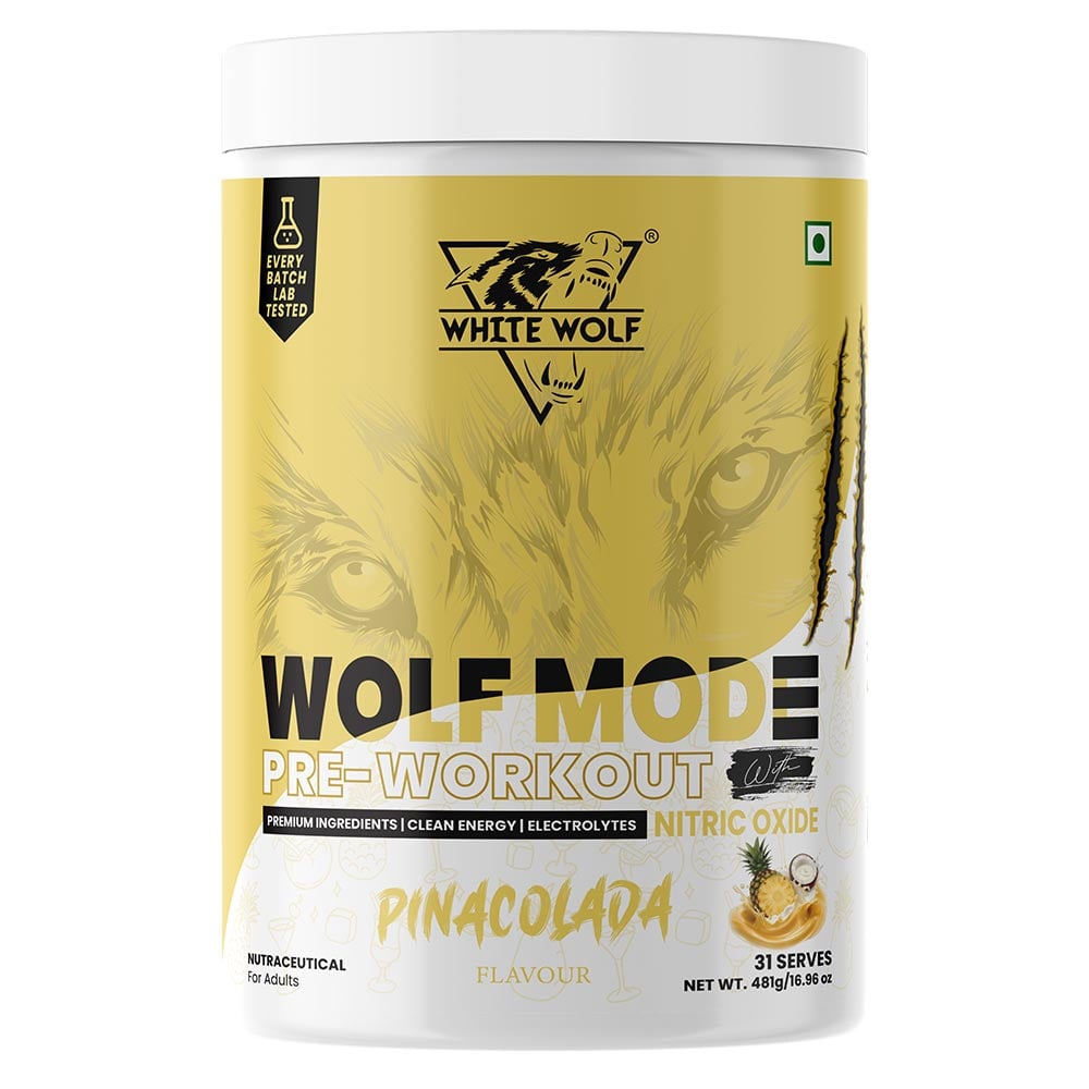 White Wolf Pre-Workout Wolf Mode, 1.06 lb Pinacolada-picture-18