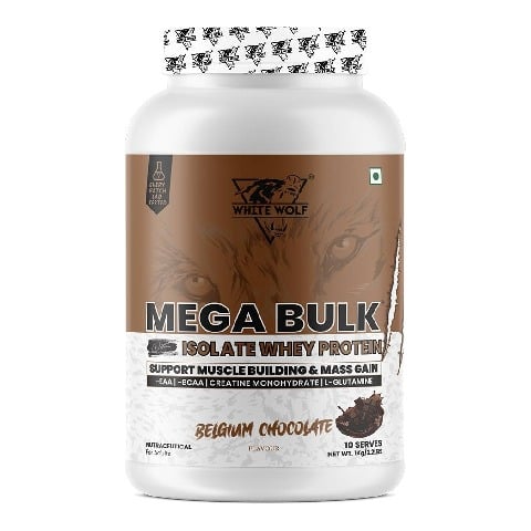 1 - White Wolf Mega Bulk,  2.2 lb  Belgium Chocolate 