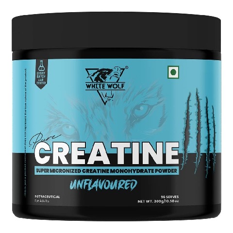1 - White Wolf Pure Creatine, Unflavoured 0.66 lb