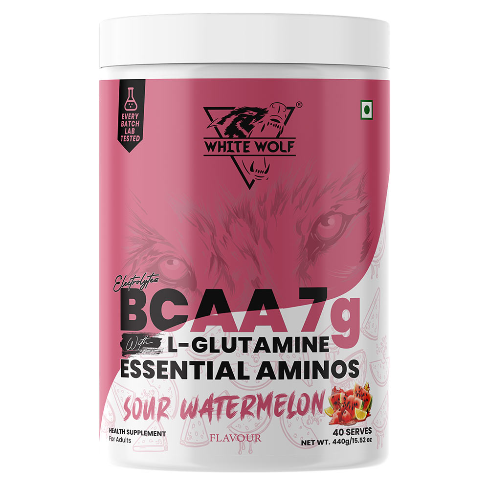 White Wolf BCAA 7g, 0.97 lb 40 Servings Sour Watermelon-picture-15