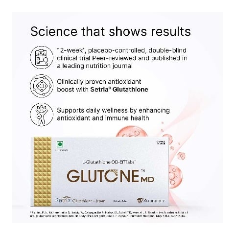 MD Setria L-Glutathione at Best Price in India | https://www.healthkart.com/