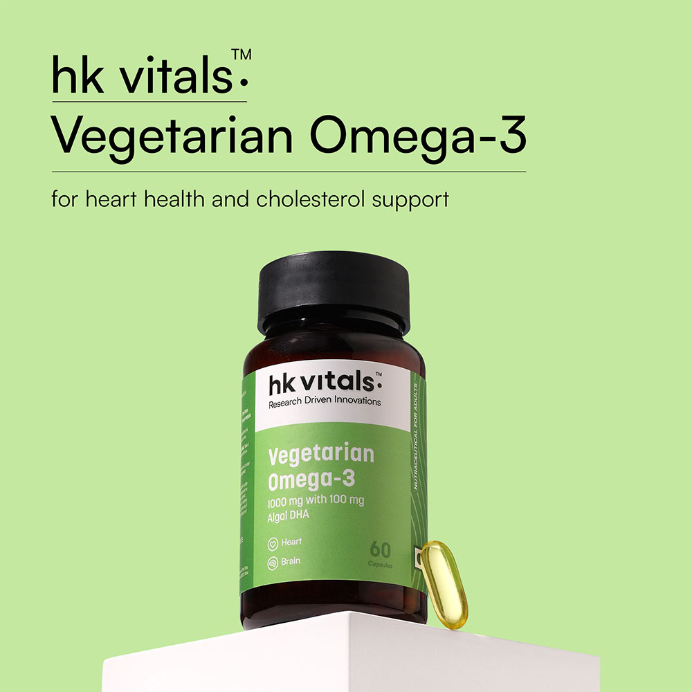 2 - HK Vitals Veg Omega 3 1000mg,  60 tablet(s)
