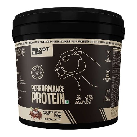 1 - BeastLife Performance Protein, 13.22 lb Cold Coffee