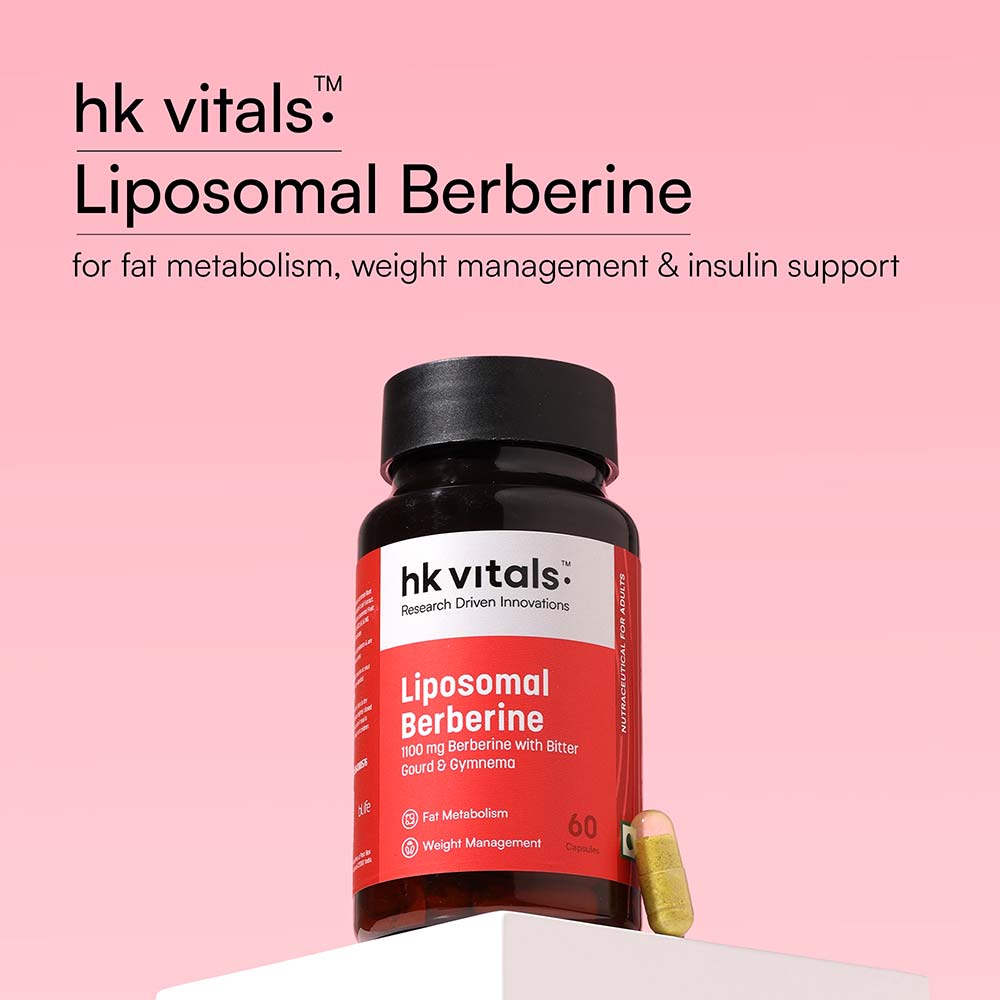 2 - HK Vitals Liposomal Berberine,  60 capsules