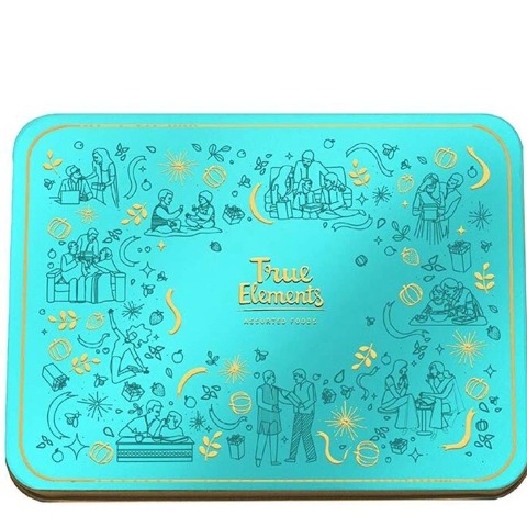 True Elements Health and Happiness Gift Box,  Assorted Foods  0.450 kg 