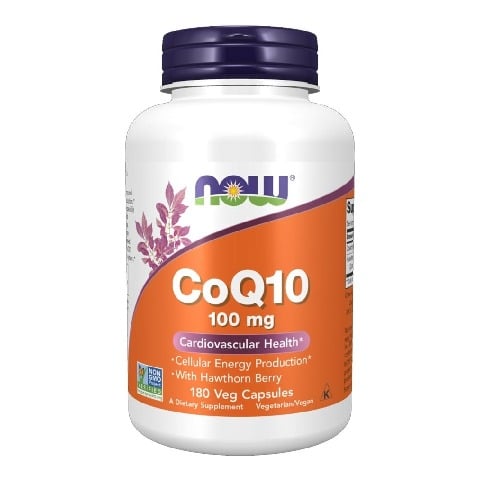 1 - Now CoQ10 100mg,  180 capsules 