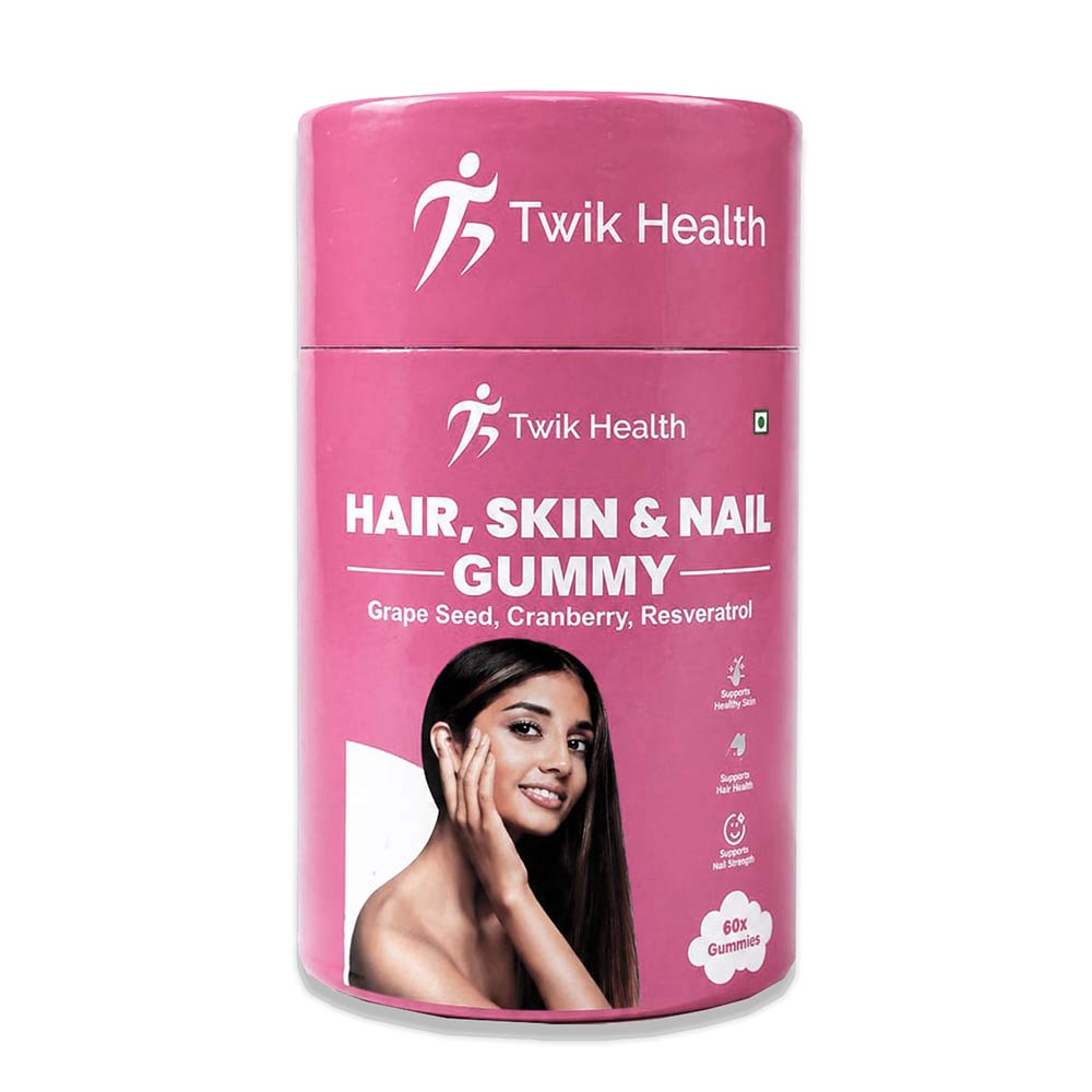 Twik Health Hair, Skin & Nail, 60 gummies-picture-14