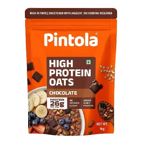 1 - Pintola High Protein Oats, 1 kg Dark Chocolate