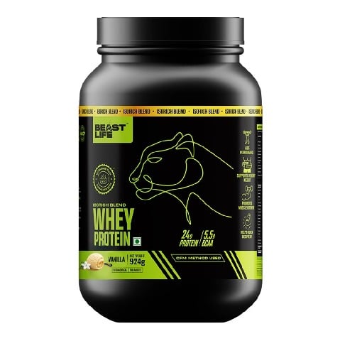 1 - BeastLife Isorich Blend Whey Protein, 2.03 lb Vanilla