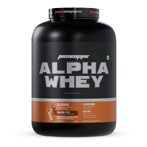 1 - ProSupps Alpha Whey Blend,  4.36 lb  Cinnamon Coffee 