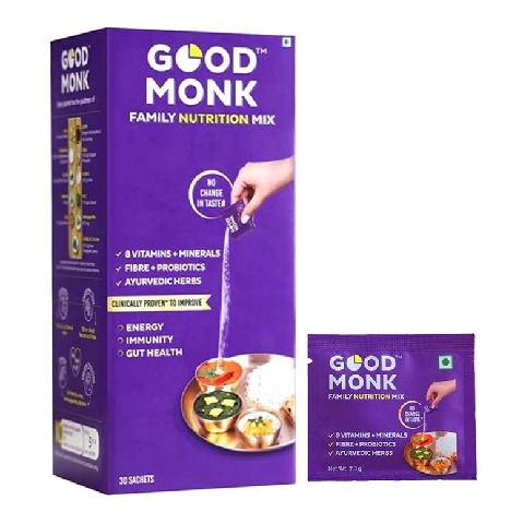 1 - Good Monk Family Nutrition Mix, 30 sachets/pack Unflavoured