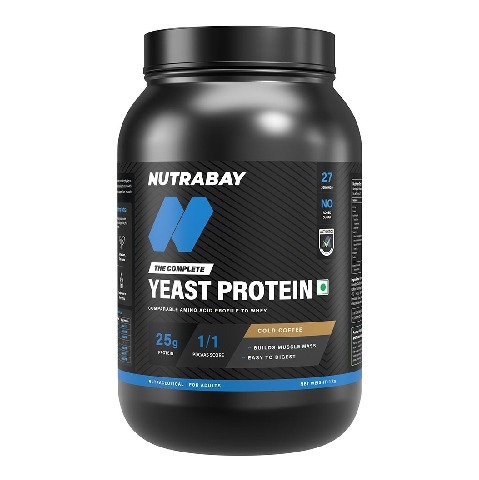 1 - Nutrabay Yeast Protein, 2.2 lb Cold Coffee
