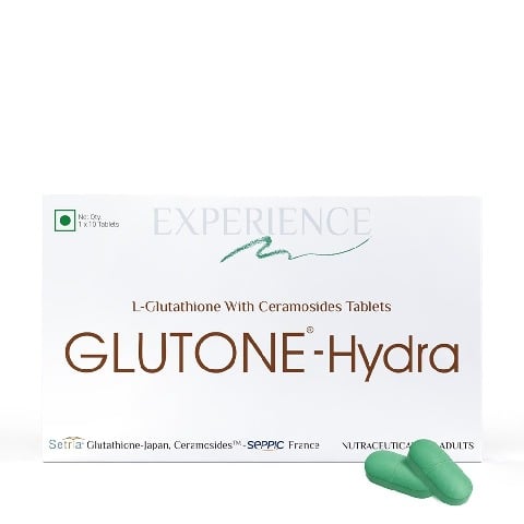 1 - Glutone Hydra (Pack of 3),  Unflavoured  10 tablet(s) 